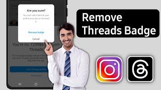 How To Remove Threads Badge On Instagram Profile | Remove Threads Badge