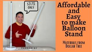 Easy to make and Affordable Balloon Stand (DIY Balloon Stand)