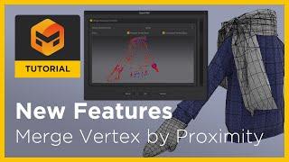 Marvelous Designer 12 New Features: Merge Vertex by Proximity