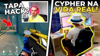 FURQ TILTOU OS INIMIGOS COM AIMBOT HUMANO! GUIGZ FEZ COSPLAY DE CYPHER - VALORANT CLIPS