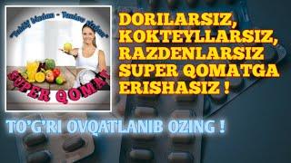 DORI, KOKTEY VA RAZDENLARSIZ   SUPER QOMATGA ERISHING !