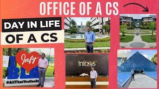 Office of a CS | A Day in Life of a Company Secretary |My office Vlog|Infosys Bangalore Campus Tour