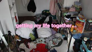 getting my life together + clean with me | Gabriella Genao