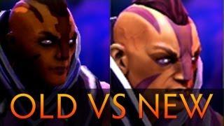 Dota 2 Old Anti-Mage vs New Anti-Mage (side by side comparison)