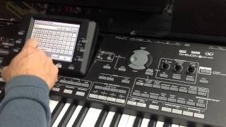 Korg PA3x Making Registrations