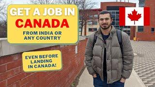 HOW TO GET A JOB IN CANADA from India | Open & Closed Work Permit | Jobs in Canada