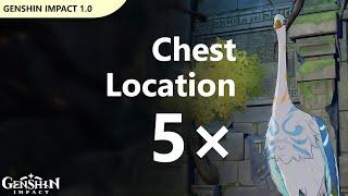 Cloud Retainer's Abode (5 Chests) | Genshin Impact 1.0