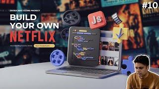 #10 JavaScript Project : Netflix clone with web component, shadow root & custom element #javascript