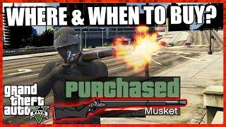 How To Unlock the MUSKET GUN! - HOW TO DO | GTA 5 ONLINE