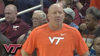 Buzz Williams Wardrobe Malfunction During Virginia Tech vs. Louisville Game