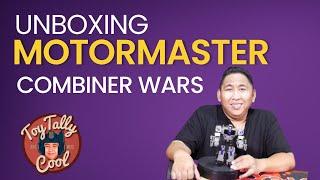 Unboxing: Character and Toy Review of the Combiner Wars Motormaster