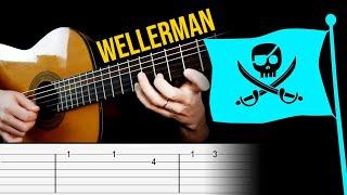 WELLERMAN Guitar Tabs Tutorial | Cover (Sea Shanty / Nathan Evans)