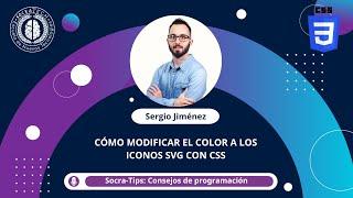 SocraTips - Cómo modificar el color de un icono SVG en CSS - SocraTech