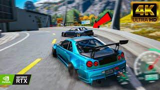 CarX Street Pc | Nissan GT-R R34 Tandem Drift Gameplay(4K)