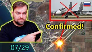 Update from Ukraine |  Confirmed, Ruzzia lost more Planes! Ruzzian Navy (Nazi) Day Goes Wrong