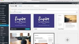 How to Update Wordpress Theme (third party themes)