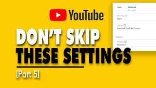 YouTube Advanced Settings, Categories & Playlists: How To Rank YouTube Videos 2019 [PART 5]