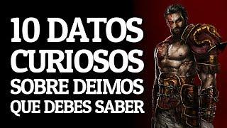 10 DATOS CURIOSOS sobre DEIMOS que DEBES SABER - GOD OF WAR 