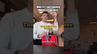 What it’s like teaching middle school boys #teacherlife #teacher #middleschool