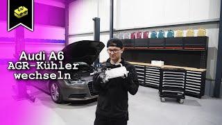 Audi A6 C7 4G AGR-Kühler wechseln | change EGR cooler | VitjaWolf | Tutorial | HD