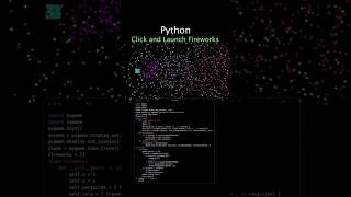 Coding Fireworks in Python | #python #turtle #design #programming #برمجة #تصميم #shorts #learnpython