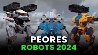 (2024) LOS PEORES Y MEJORES ROBOTS DE WAR ROBOTS -  Pinceladas Graficas