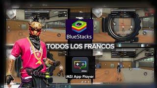 Como disparar rápidamente con cualquier arma de FRANCO/SNIPER en emulador BLUESTACKS o MSI (2024) 