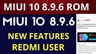 Miui 10 8.9.6 Global beta update Released Redmi note 5 pro Changelog and new 4 featurs and bug fixed