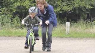 Teach your child how to ride a bike really quickly!