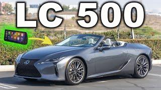 The 2024 Lexus LC 500 Convertible is finally PERFECT