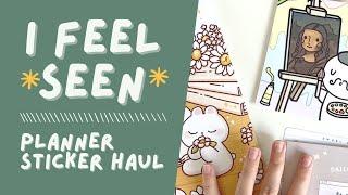 STICKER HAUL | CoffeeMonsterzCo, Sweet Freckled Design, Papershire  Stationery & RabbitHoleHandCraft
