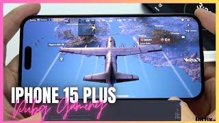 iPhone 15 Plus PUBG Gaming test 2024 | Apple A16