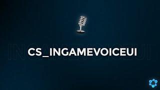 FREE CS_Ingamevoice | FiveM Ingamevoice UI Script | Sprachchat UI