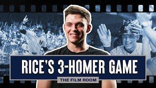 The Film Room: Ben Rice's 3-Homer Game | NEW YORK YANKEES 2024