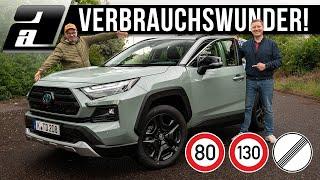 2024 Toyota RAV4 Adventure | UNTER 4L/100km mit Familien-SUV?! | Verbrauchstest