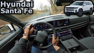 2025 Hyundai Santa Fe hybrid | POV driving