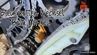 X3 e83 2,0d M47N2 MIT 150PS Steuerkette wechseln!! 240.000km