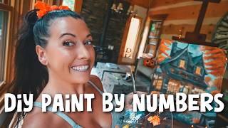 How To Make AMAZING Custom Paint By Numbers Art At Home | Easy Painting DIY