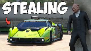 Stealing Lamborghini sa mga Mafia sa GTA 5