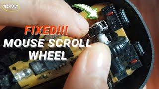 How To Repair Mouse Scroll Wheel Easy Way