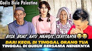 VIRAL!! Gadis Desa Cantik Keturunan Bule Palestina, Aktivitas Keseharian Di Kampung ||  Reaction