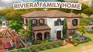 Riviera Family Home // The Sims 4 Speed Build