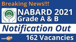 NABARD Grade A 2021 Notification Out | 148 Vacancies Announced | Details By Kailash Tiwari