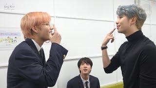 [BANGTAN BOMB] RM, Jin & V having fun singing songs - BTS (방탄소년단)