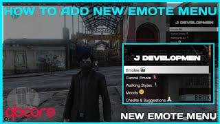 How To Add New Emote Menu QB *FREE* | FiveM Roleplay Scripts | FiveM Tutorial 2023 | MJ DEVELOPMENT