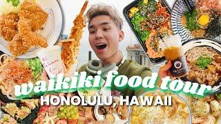 What to Eat in WAIKIKI HAWAII! (HONOLULU HAWAII FOOD TOUR) EP 2