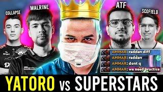 "RADDAN DIFF!" - YATORO vs SUPERSTARS! (ATF MALR1NE COLLAPSE SCOFIELD!) - 15,383 AVG MMR!