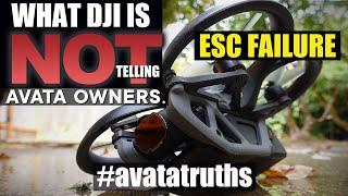 WHAT DJI is NOT telling Avata Owners. - [ ESC RESET! ]