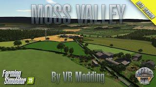 STUNNING NEW UK MAP FOR FS25! - MOSS VALLEY BY VR MODDING! - Map Preview - Farming Simulator 25