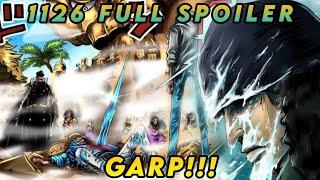 Gustong Tuluyan ni Kuzan Si Garp. One piece 1126